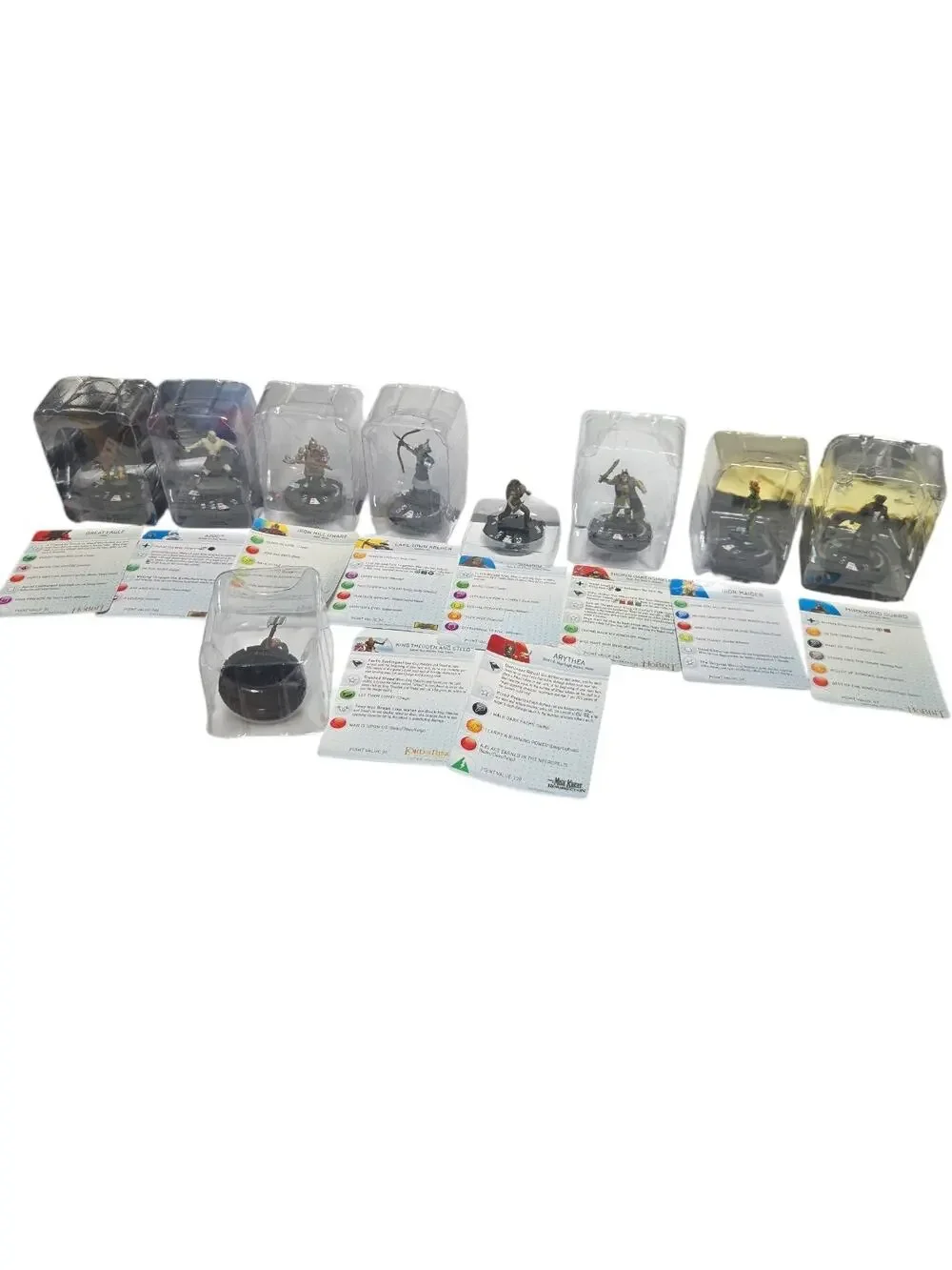 The Hobbit INCOMPLETE Card Game TTRPG Heroclix 2014 Wizkids/NECA